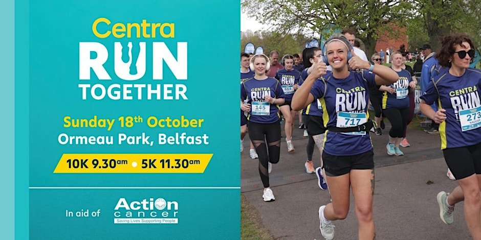 Centra Run Together 5k & 10k, Ormeau Park Sunday 18 October 2026 Logo