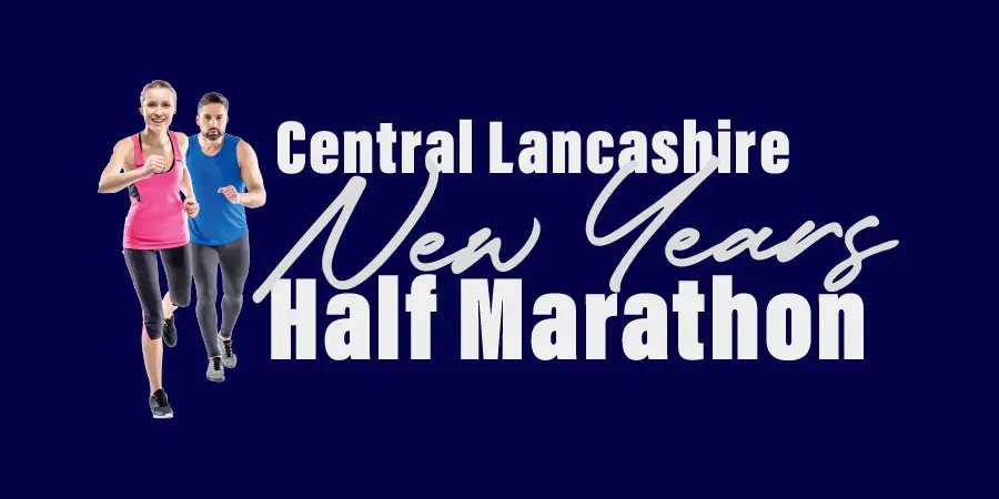 Central Lancashire New Year Half Marathon Logo
