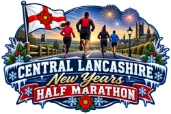 Central Lancs New Years Half Marathon Logo