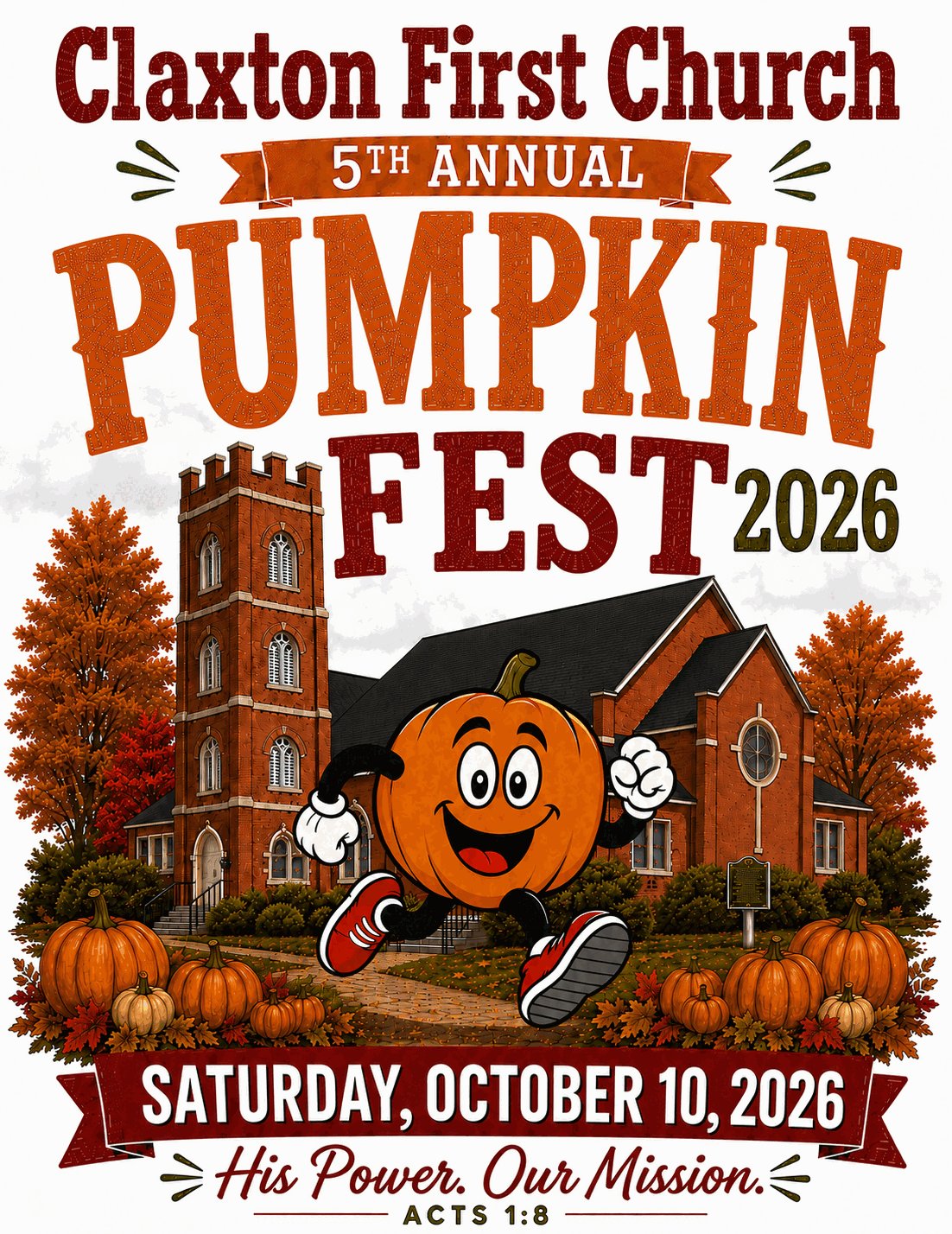 CFC Pumpkin Run 2026 Logo
