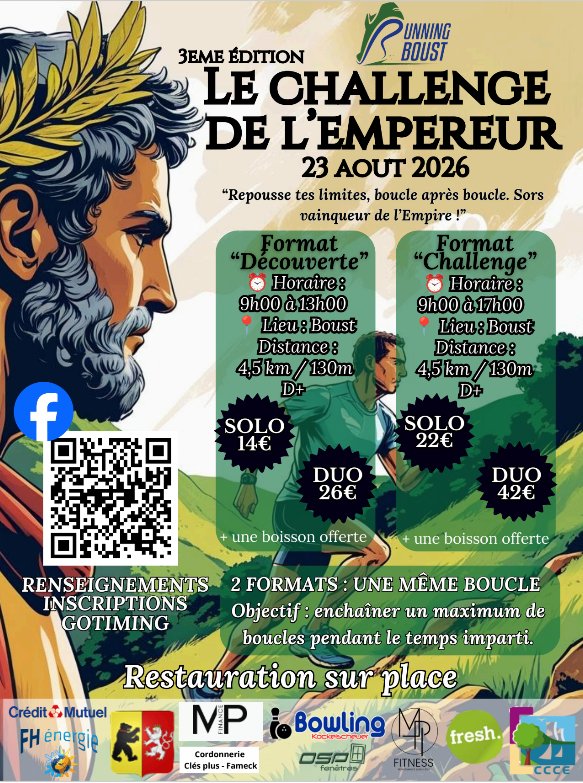 Challenge de l'empereur 2026