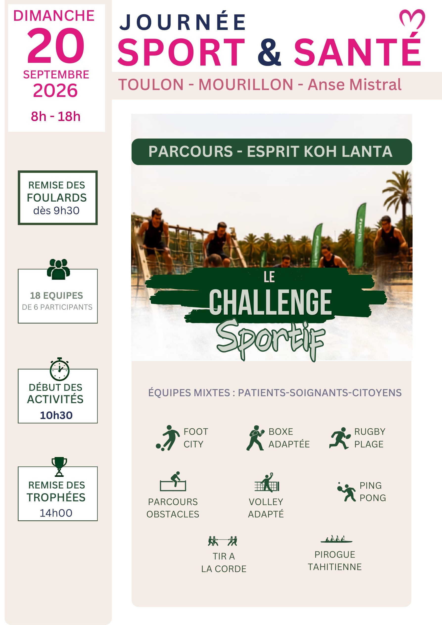 Challenge Sportif & Santé-Le Mourillon Toulon