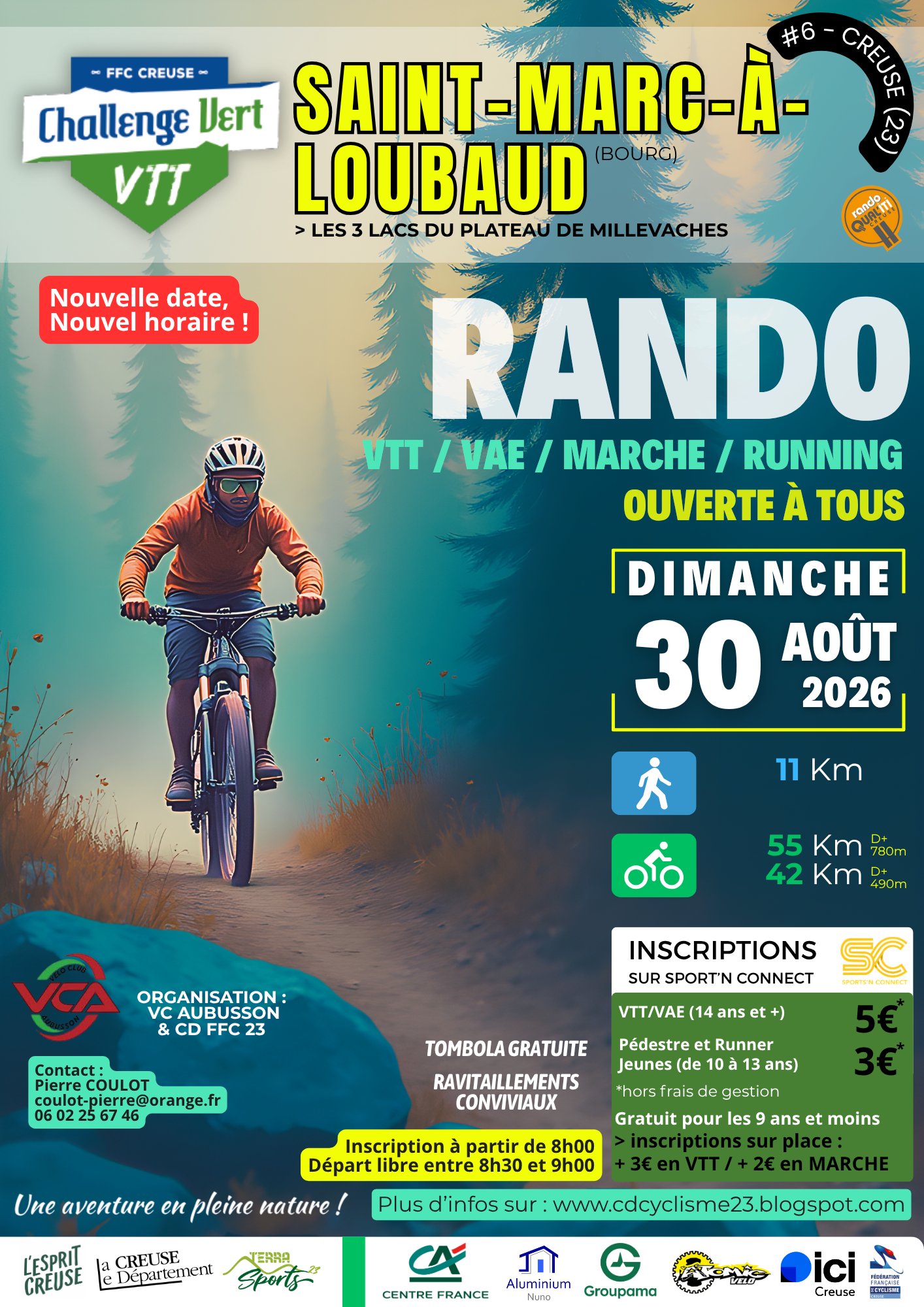 CHALLENGE VERT 2026 - MANCHE 6 - Saint-Marc-à-Loubaud