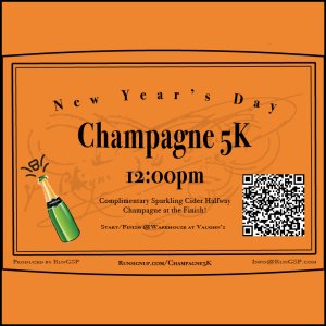 Champagne 5K Logo