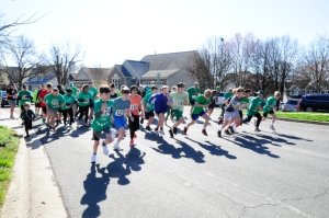 Chapman Farm St. Patrick's Day Fun Run and Walk Logo