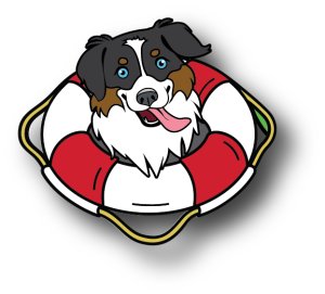 Charity Dog Walk + Pool Pawty Logo