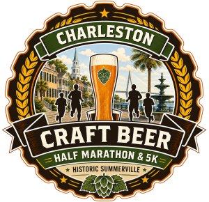 Charleston Craft Beer Half Marathon - 5K Logo