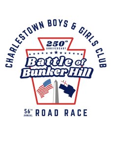 Charlestown Boys & Girls Club's Battle of Bunker Hill 5K Road Race Logo