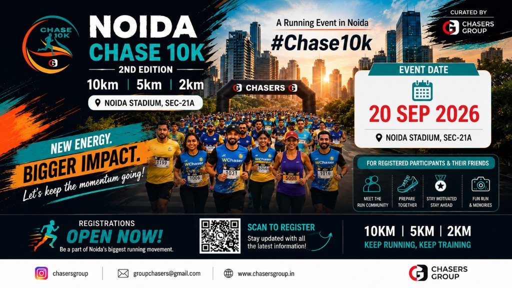 Chase 10K Noida 2nd Edition