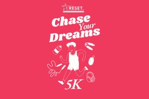 Chase Your Dreams 5K Run and 2K Walk Logo