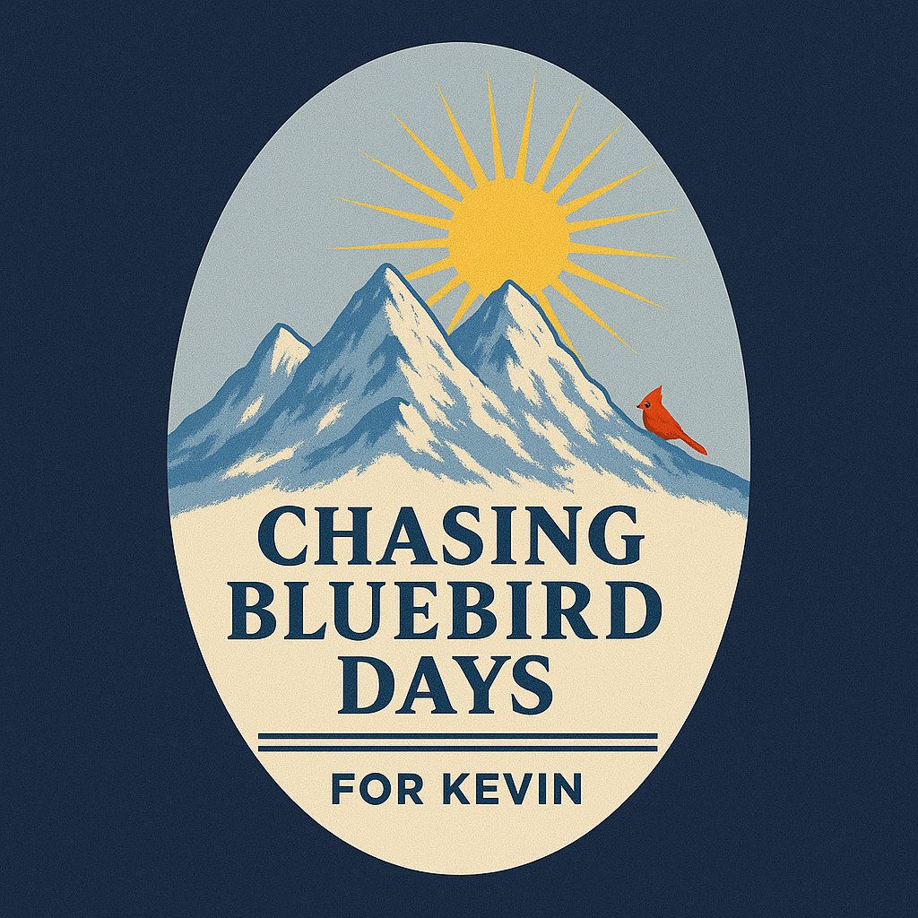 Chasing Bluebird Days for Kevin 5K Run/Walk Logo