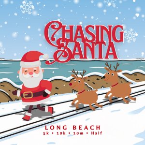 Chasing Santa – 5K, 10K, 10-Miler, Half Marathon Logo