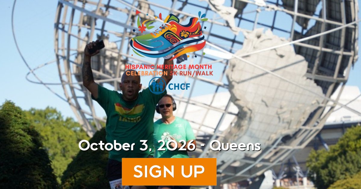 CHCF Hispanic Heritage Month Celebration 5K  Run/Walk 2026 Logo