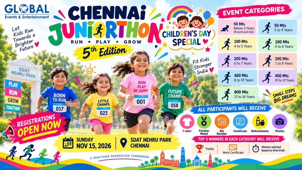 Chennai Juniorthon 2026 - 5th Edition