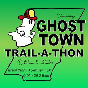 Chernisky Ghost Town Trail-a-thon Logo