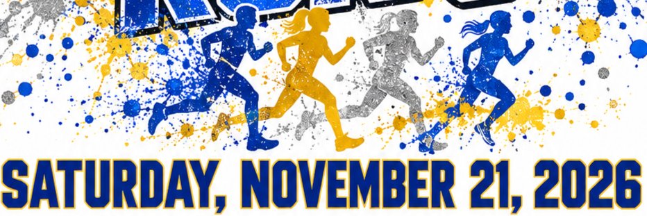 Chestnut Grove Middle School Color Run 5k Logo