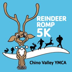 Chino Valley YMCA Reindeer Romp 5K Logo