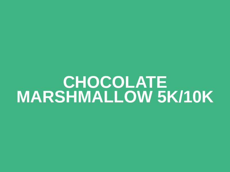 chocolate marshmallow 5k/10k Logo