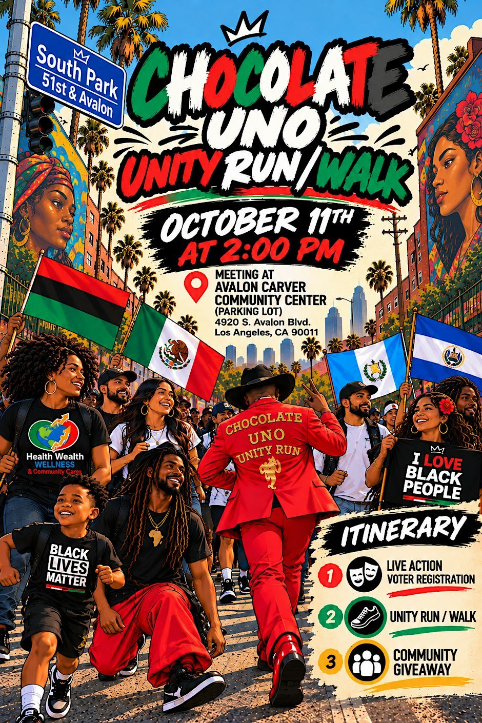Chocolate Uno’s Unity Run