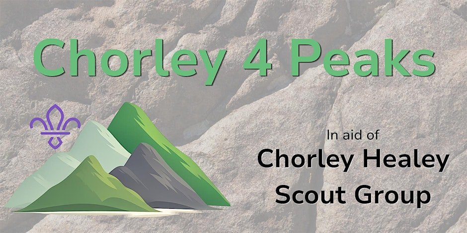Chorley Healey 4 Peaks Walk Logo