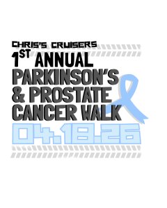 Chris's Cruisers Parkinson's and Prostate Cancer Awareness Walk