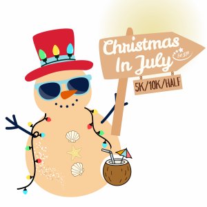 Christmas 5K/10K/Half Marathon in July - Winston Salem