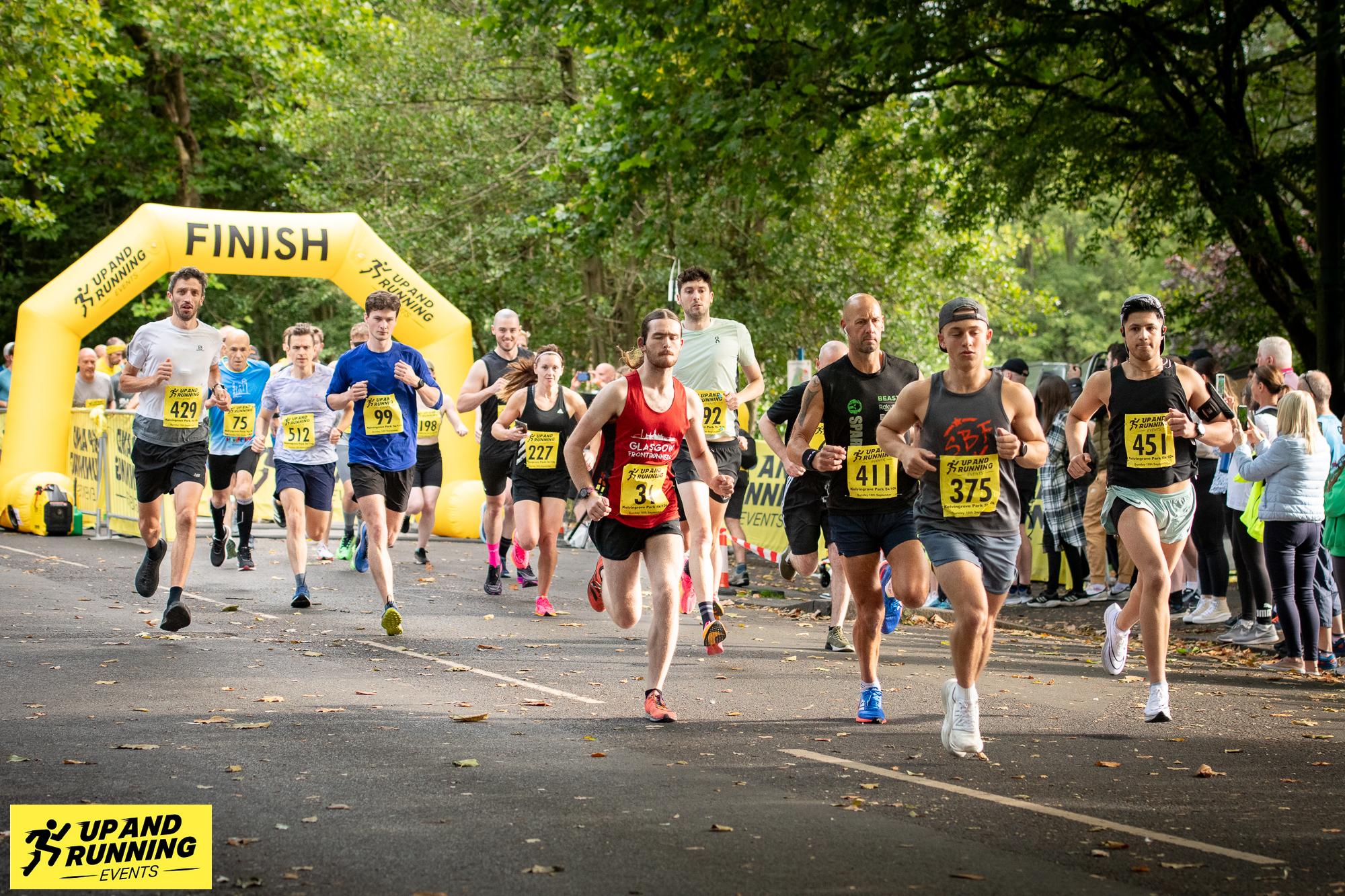 Christmas Cracker Glasgow - 5k/10k/Kids Race/Toddler Dash Logo