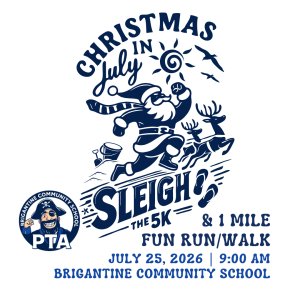Christmas in July 5K & 1 Mile Fun Run/Walk