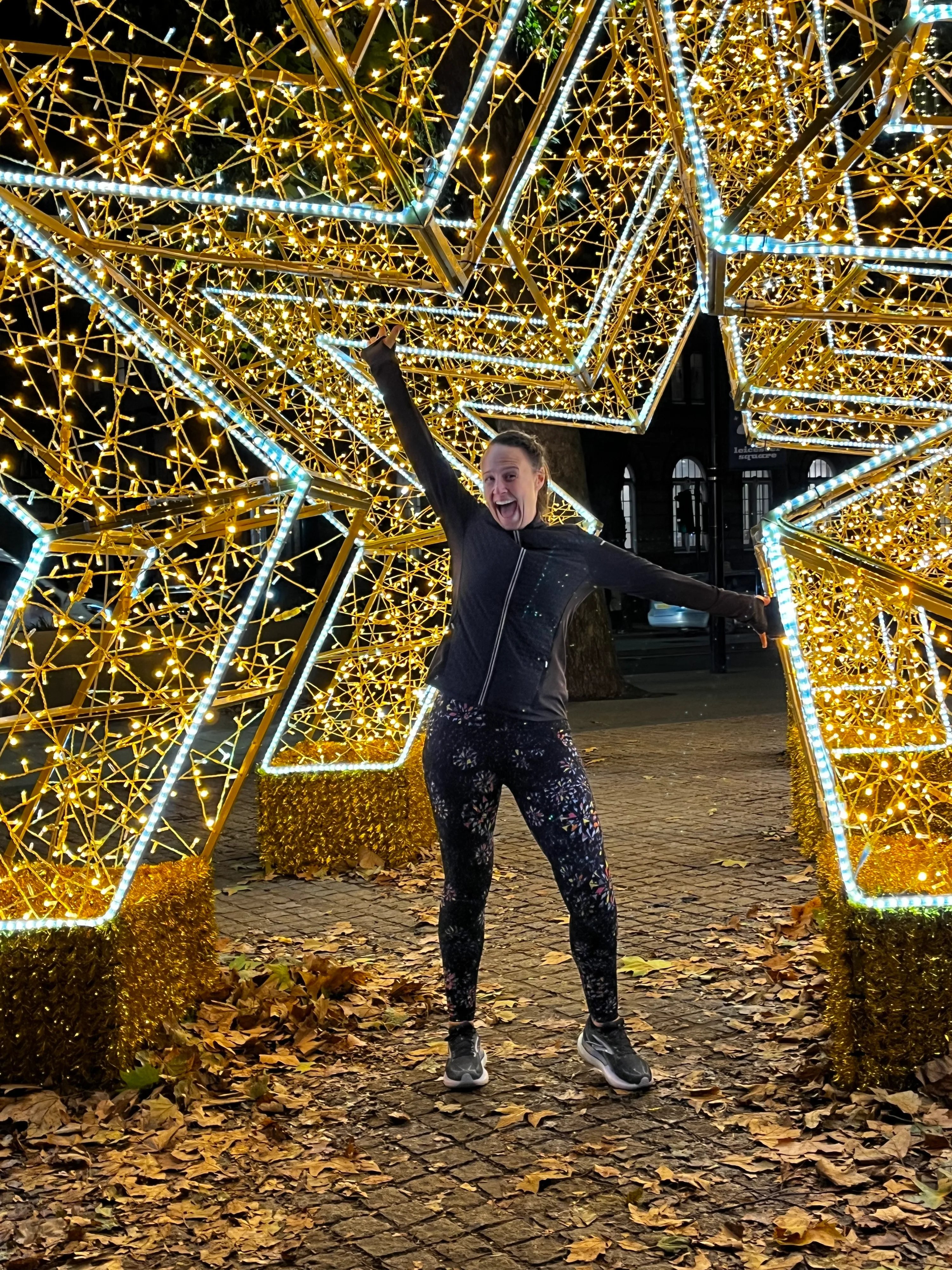 Christmas Lights Half Marathon 2026 Logo