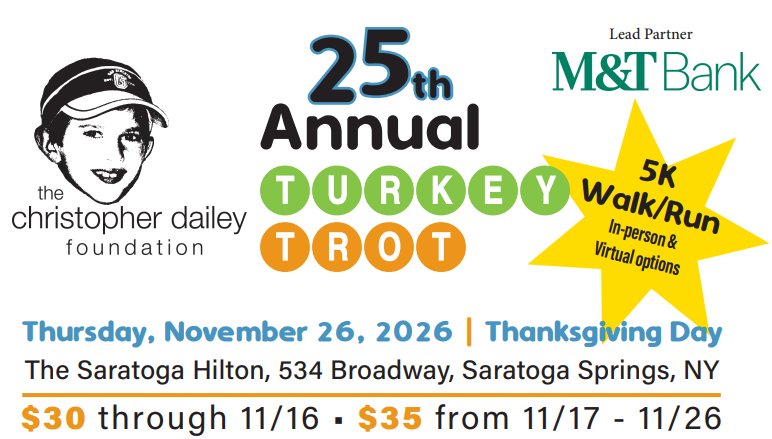 Christopher Dailey 5k Turkey Trot Logo