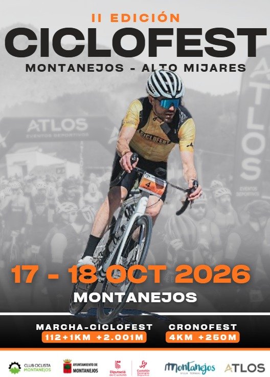 CICLOFEST MONTANEJOS 2026 Logo