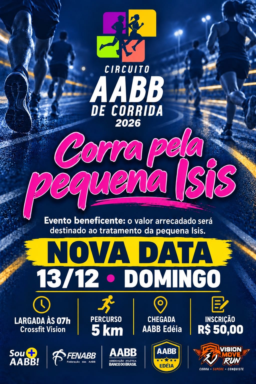 CIRCUITO AABB DE CORRIDA - EDÉIA GOIÁS