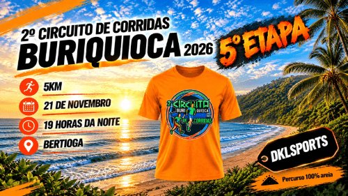 CIRCUITO BURIQUIOCA DE CORRIDA 5º ETAPA NIGHT - 2026