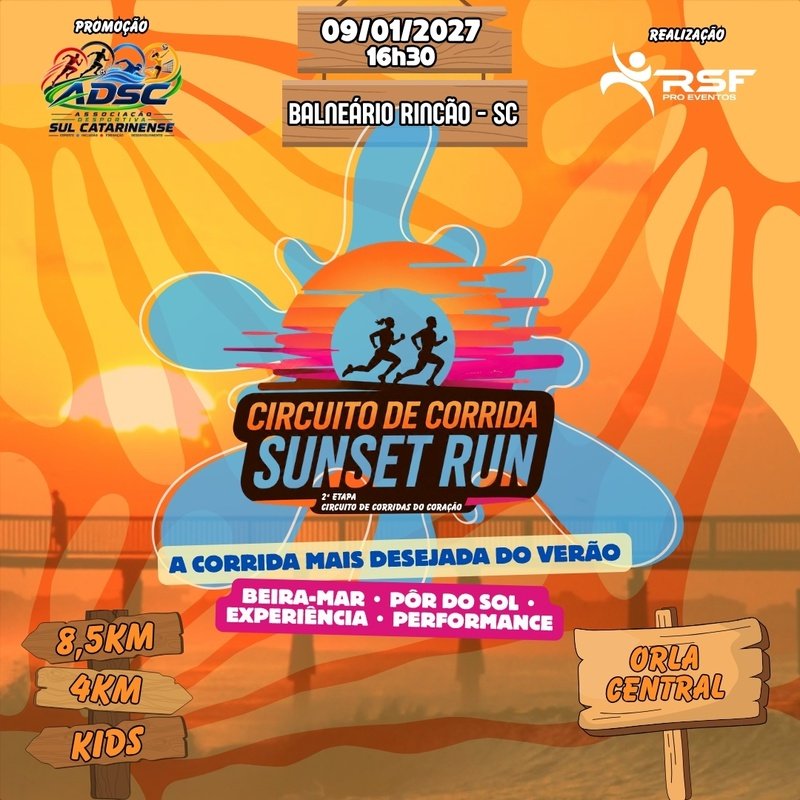 CIRCUITO DE CORRIDA SUNSET 2027