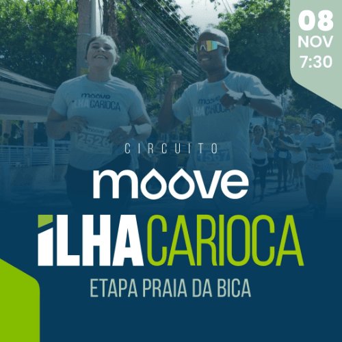 CIRCUITO MOOVE ILHA CARIOCA - ETAPA PRAIA DA BICA Logo