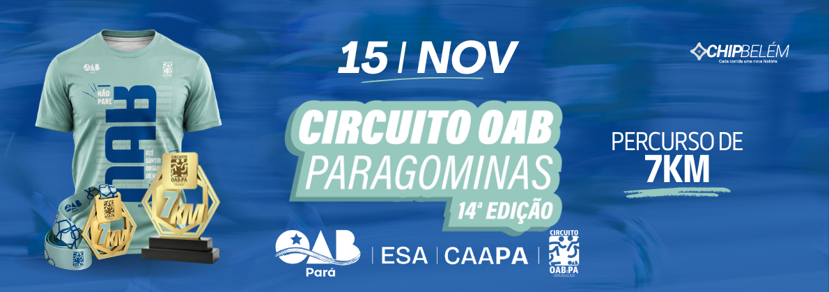 CIRCUITO OAB - ETAPA PARAGOMINAS 2026 Logo