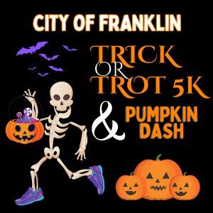 City of Franklin Trick or Trot 5K & Pumpkin Dash Logo