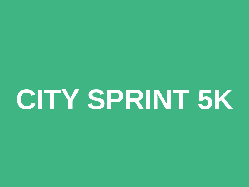 CITY Sprint 5k Logo