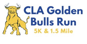 CLA Golden Bulls Run Logo