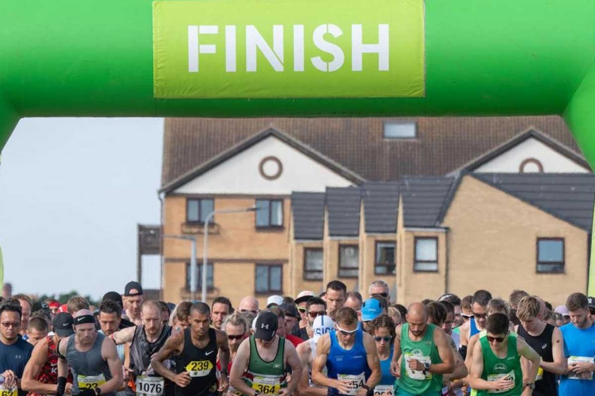 Clacton Half Marathon & 10k Logo