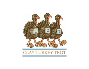 Clay Turkey Trot 5K and Fun Run Logo