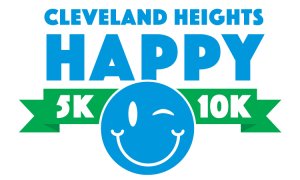 Cleveland Heights Happy 5k & 10k Logo