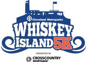 Cleveland Metroparks Whiskey Island 5k Presented by CrossCounty Mortgage Logo