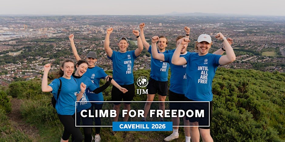 Climb for Freedom: Cavehill 2026 Logo