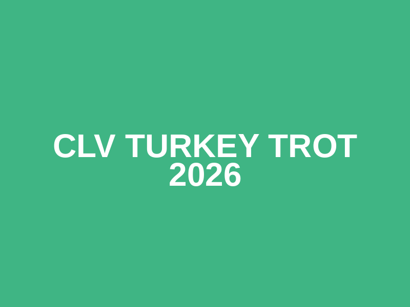 CLV Turkey Trot 2026