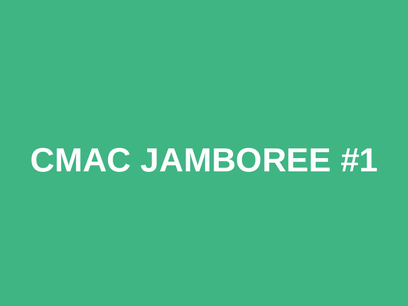 CMAC Jamboree #1 Logo