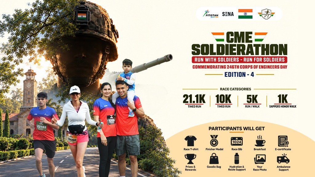 CME Soldierathon Pune 4th Edition, 15th November, Sunday, 2026