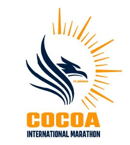 COCOA INTERNATIONAL HALF MARATHON -  1mile - 5k - 10k - 15k - 21k Logo
