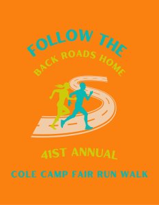 Cole Camp Fair 5k Run/Walk Logo