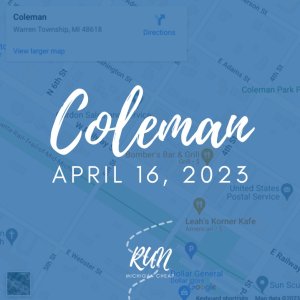 Coleman - Run Michigan Cheap